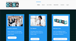 Desktop Screenshot of ccsofa.org.au
