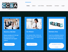 Tablet Screenshot of ccsofa.org.au